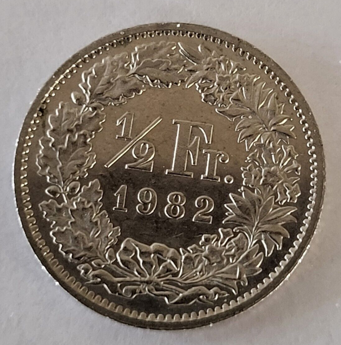 1982 1/2 franc Helvetia / Switzerland | eBay