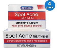 XtraCare Spot On ACNE Treatment Vanishing Cream Ointment 0.75oz For Acne 4-Pack