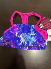 Motionwear Sports Bra 10-12 Child Multi Colored