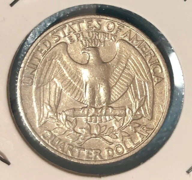 1981 P 25 Cent Washington Quarter Mint Error DDR RPM Circulated VF - Image 2 of 4