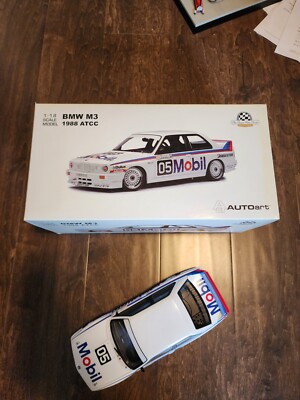 Autoart BMW E30 M3 Mobil 1:18 * rare* NLA | eBay
