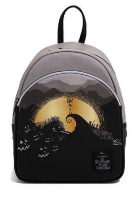 The Nightmare Before Christmas Golden Moon Mini Backpack - New
