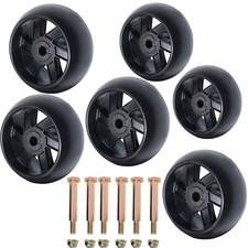 6PK Husqvarna Deck Wheels and Hardware Kit 589527301 532174873 AYP Sears 174