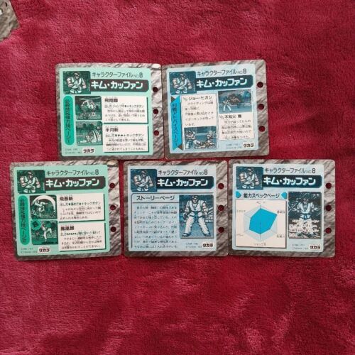 Fatal Fury trading card Lot 27 set retro rare SNK NeoGoe Terry capcom Japan m584 - Picture 16 of 19