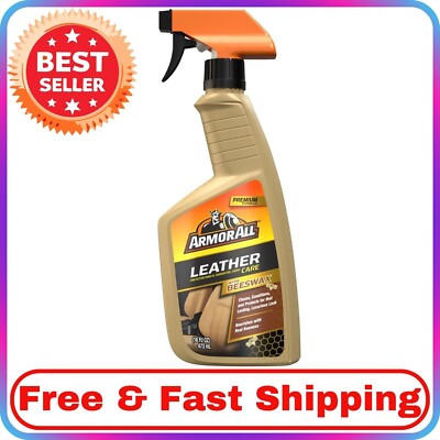 Armor All Leather Protector with Natural Beeswax, 16 fl oz