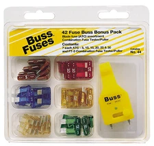 Cooper Bussmann NO-44 43-Pc. ATC Fuse Assortment - Quantity 1