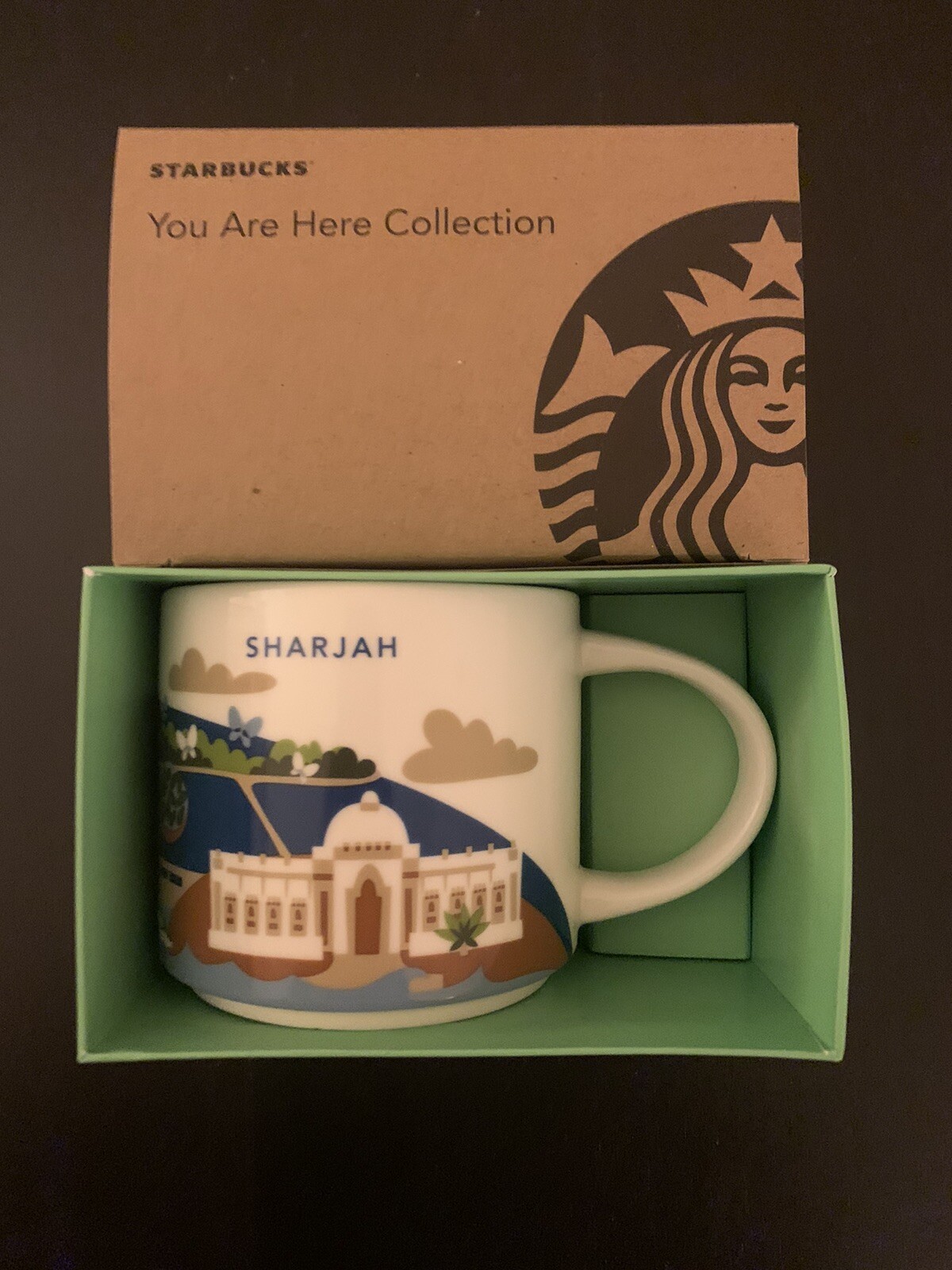 Mug Sharjah Starbucks You Are Here idée cadeau collectionneur voyage