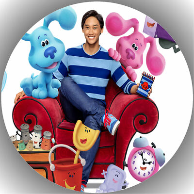 Tortenaufleger Geburtstag Tortenbild Fondant  Oblate Blues Clues P2