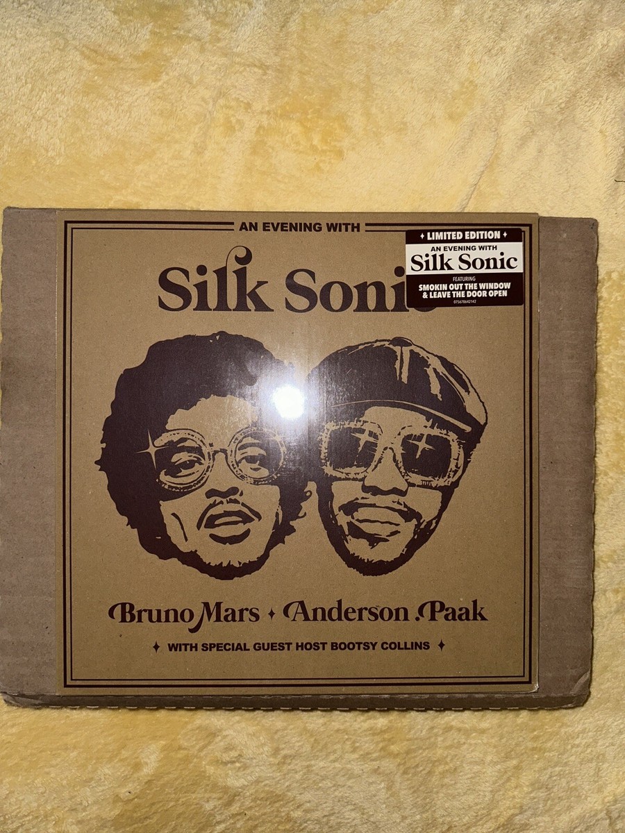 An Evening With Silk Sonic Vinyl Webstore Exclusive Brand