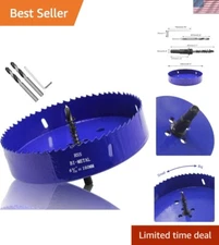 Premium HSS Hole Saw with Bi-Metal Construction - Reliable Cutting Performance