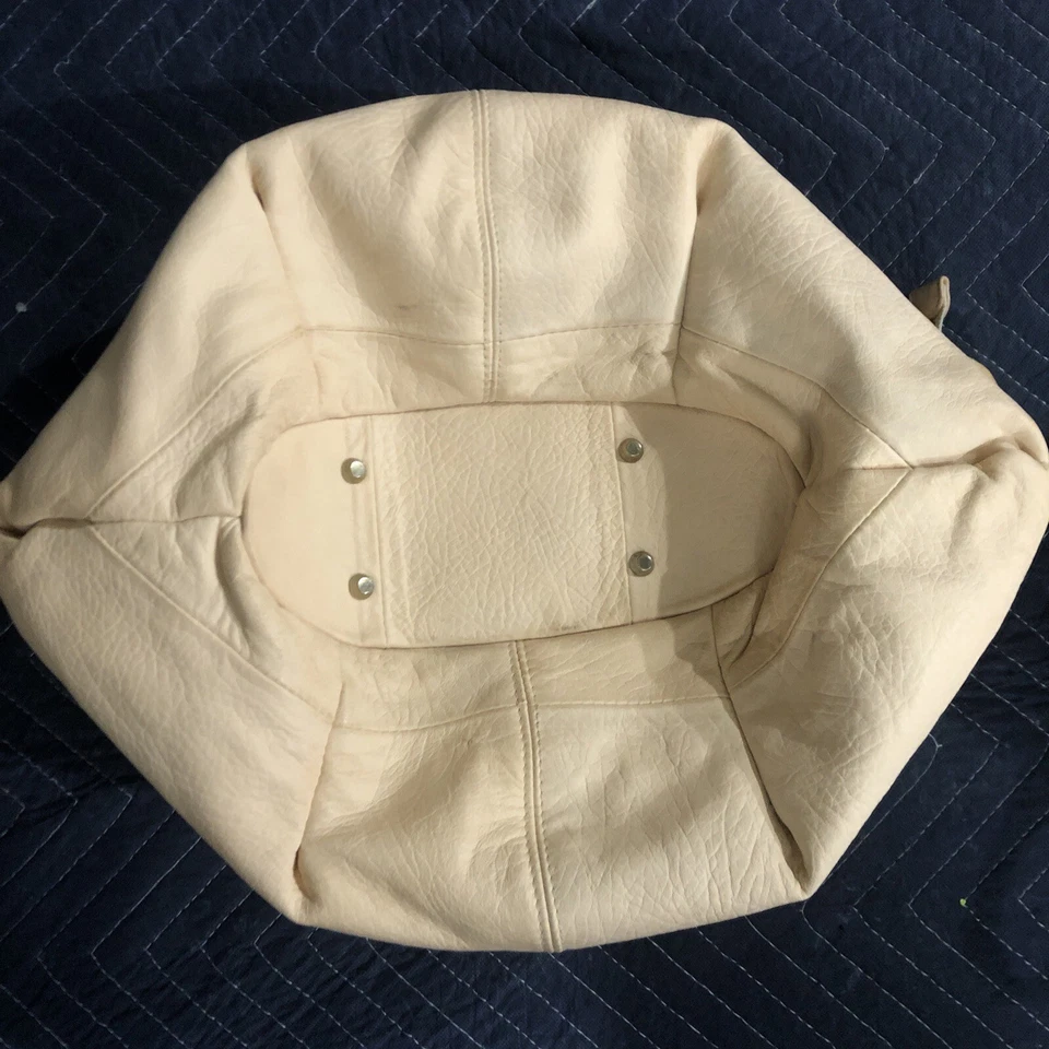 Paolo Masi желтовато-коричневый светло-коричневый сумка с короткими ручками ручная сумка сделано в Италии кожи редкая высокого качества - Изображение 4 из 4