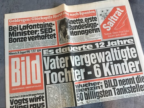 BILDZEITUNG BILD 23.07.1981 besonderes Geschenk zum 37. 38. 39. 40. Geburtstag EUR 26,49 - DE