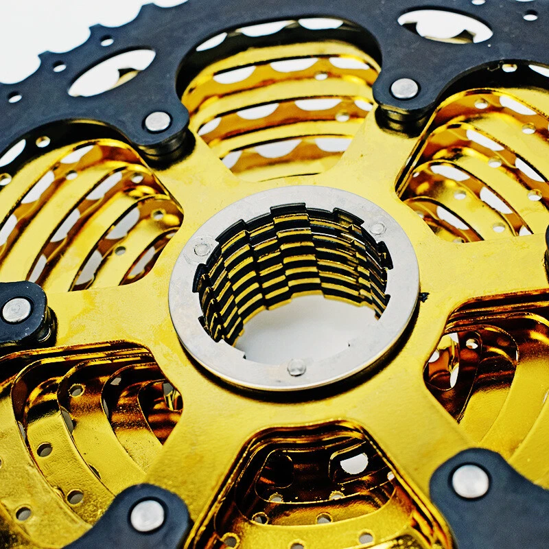 Bicicleta MTB deportiva en muy buen estado 10 velocidades 11-42T casete volante dorado ajuste Sram Shimano EE. UU. Foto 4 de 4