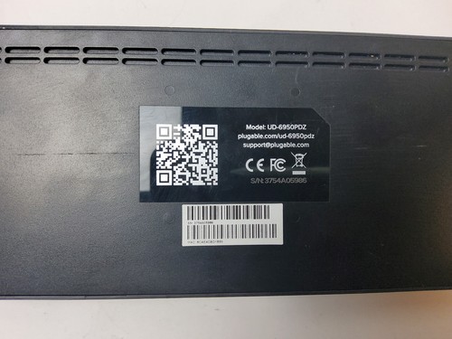 Plugable UD-6950PDZ Docking Station - for Notebook/Monitor - 60 W - USB Type C - Bild 2 von 5