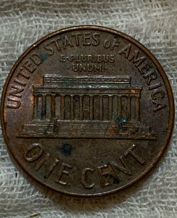 1966 No mint mark penny, L on Rim and Double Die Error | eBay