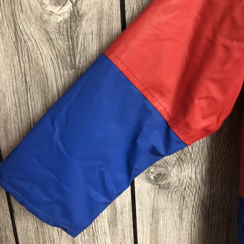Vintage Thermal Slicks By Essex Color Block Quilted Hooded Jacket Kids Size 6 - Picture 16 of 23