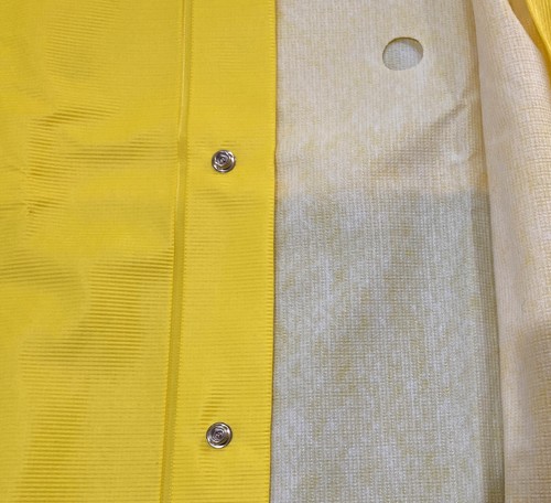 ☀️Tingley Webdri 2XL Hi-Vis Giallo 48" in Impermeabile, Schiena Ventilata, Cappuccio a Scatto - Foto 8 di 10
