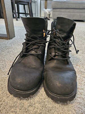 Boots,Timberland, Boys Black Leather Lace Up SHOES SB YOUTH BOYS