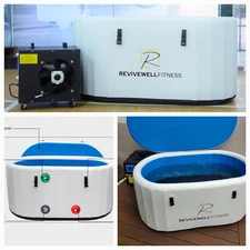 NEW!    1 HP Chiller + Cold Plunge Tub (Ice Bath) + UV, Ozone, Particle Filter