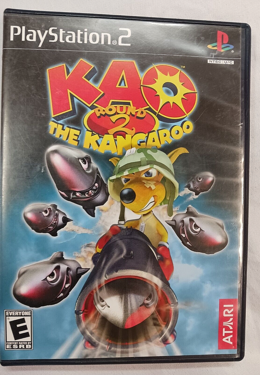 PS2 KAO THE KANGAROO ROUND 2 SONY PLAYSTATION 2 2005 COMPLETE | eBay