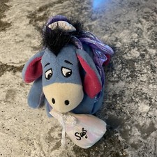 8" Disney Store Eeyore Sugar Plum Fairy Plush Bean Bag