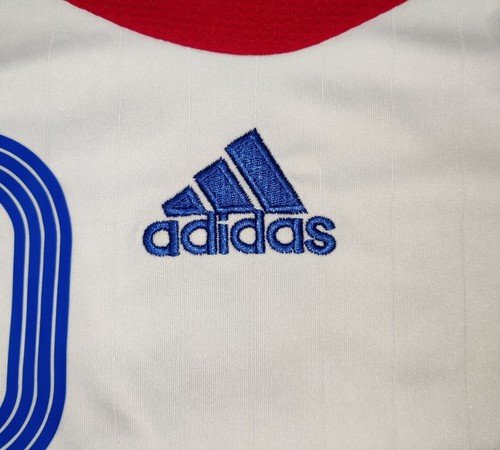 France 2006 World Cup Final Zidane #10 Adidas Soccer Football Jersey Men's XL - Picture 4 of 10