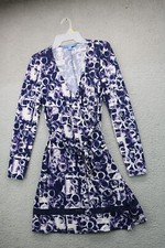 Simply Vera-Vera Wang Women's Faux Wrap Dress-Medium-Polyester