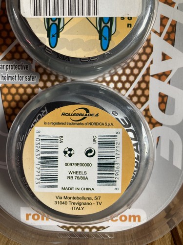 Rollerblade Wheels 76mm / 80A New in package - Picture 5 of 5
