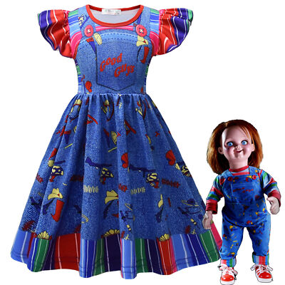 10 Year Old Chucky Doll Costumes Baby Chucky Doll Kid Costume