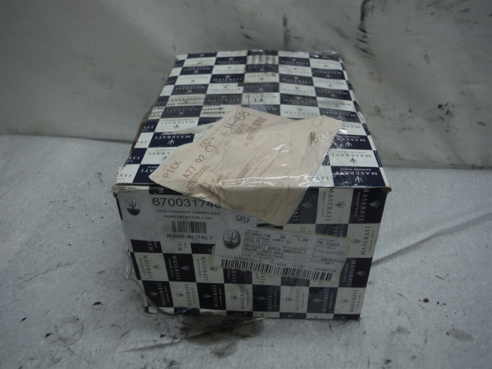 2015 MASERATI GHIBLI S Q4 AUTO GEAR SELECTOR SHIFTER SHIFT BOX OEM 6700317400