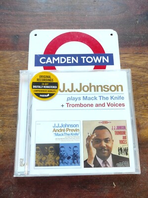 J.J. Johnson - Plays Mack The Knife + Posaune And Voices 24 Bit Remaster CD Neu