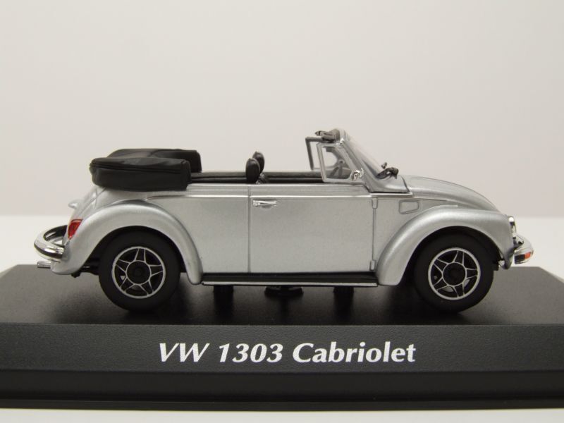 MAXICHAMPS 1/43 - Volkswagen Coccinelle Cabriolet 1979 - Argent - Miniature