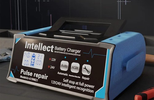12V-24V Car Battery Charger High Power 210W Smart Pulse Repair Fast Charging - Picture 10 of 24