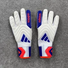 Adidas Copa Goalkeeper Gloves League Soccer Adult Size 8 White IX3832