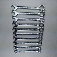 Craftsman 10pc Sae Ignition Wrench Set 532-716 Usa Vintage