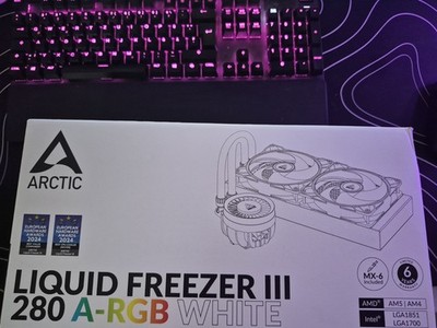 ARCTIC Liquid Freezer III 280 A-RGB (white) CPU Wasserkühler AMD Intel PC Kühler