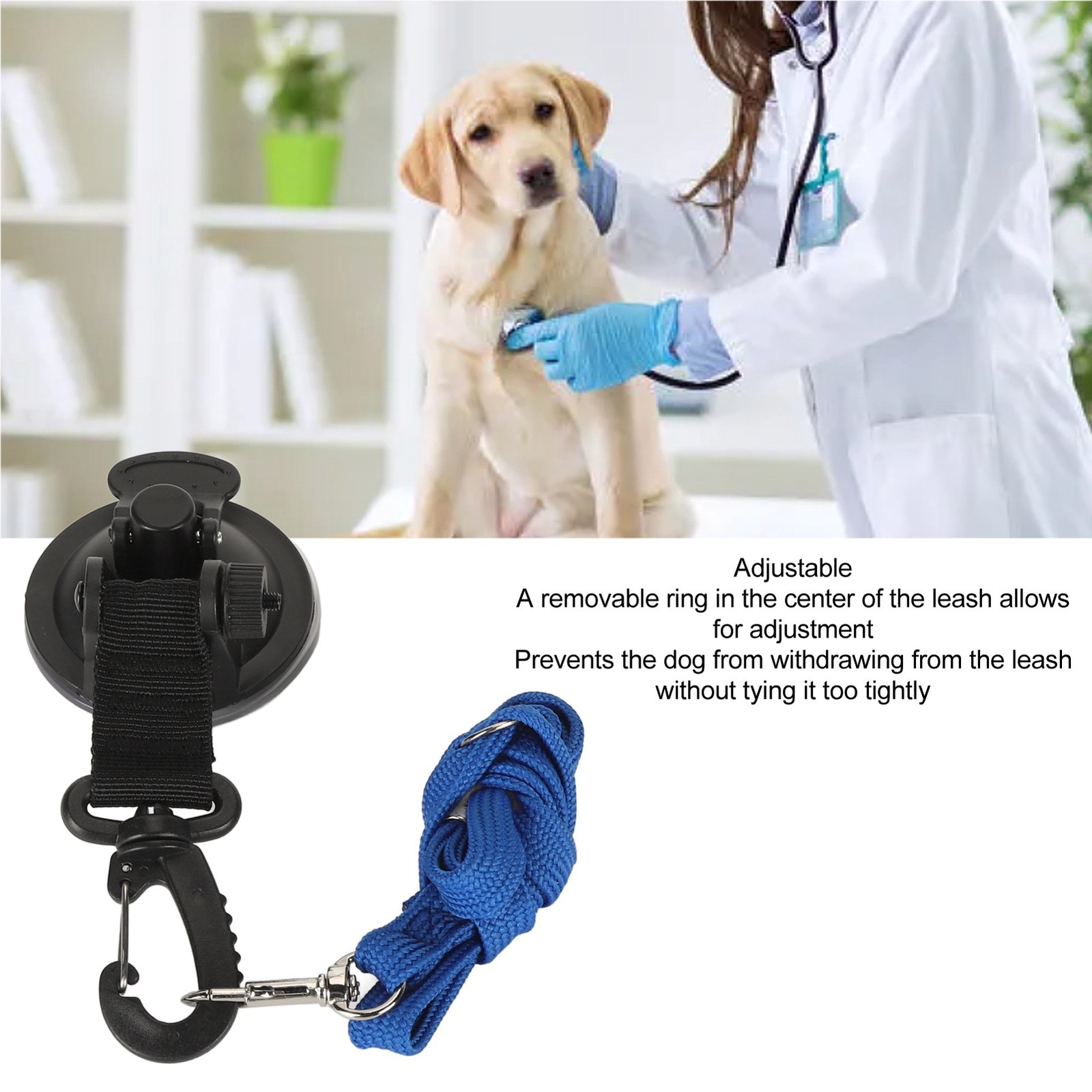 Adjustable Dog Bath Restraint Leash Sturdy For Grooming Easy To Use