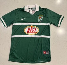 Oriente Petrolero Soccer Jersey Bolivia #10 - Size S/M - Green/White - Retro