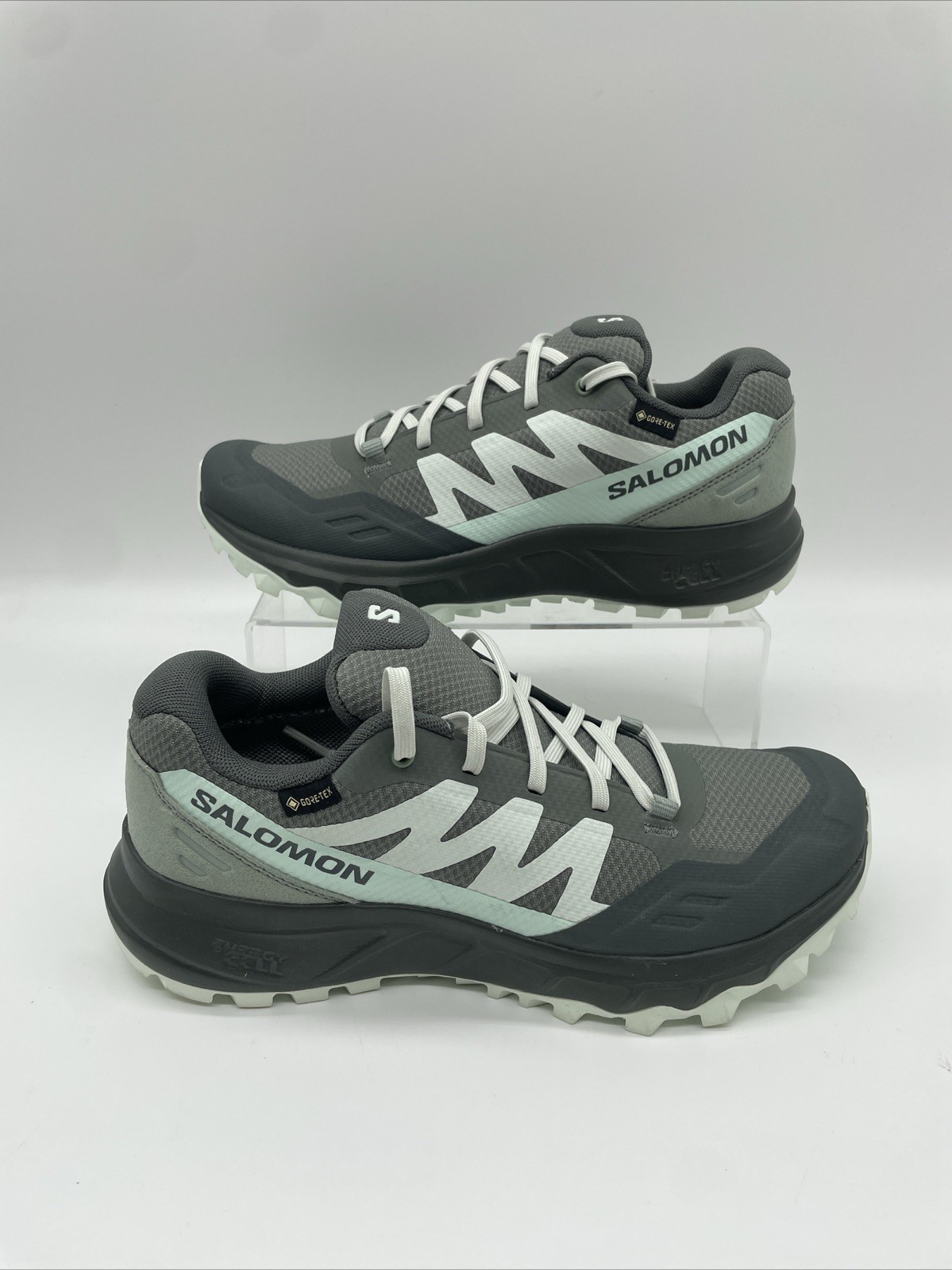 Scarpe da trail running Salomon Outpath GTX verde oliva UK 5 5 EU 38 2 3