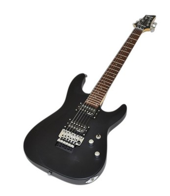 Schecter C-6 FR Deluxe Electric Guitar Satin Black B-Stock 3479