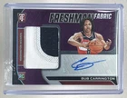 Bub Carrington 2024 Panini Totally Certified Purple Freshman Fabric RC Auto /49