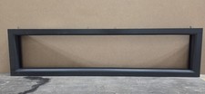 Hardwood Sapele Non-Opening Unglazed Black Window 1680x430mm DD39
