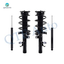 Front Quick Complete Strut-Coil Spring-Rear Shock To 2013-2016 Ford C-Max Hybrid