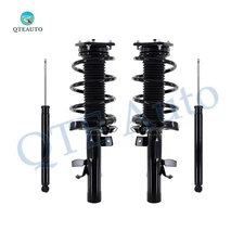 Front Quick Complete Strut-Coil Spring-Rear Shock To 2013-2016 Ford C-Max Hybrid