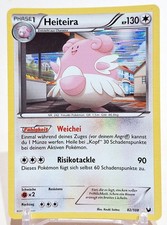 Pokemon Karte Heiteira Holo Rare Erforscher der Finsternis 82/108 Schwarz Weiss
