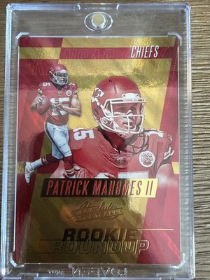 2017 Panini Absolute - Rookie Roundup Patrick Mahomes II #20 Retail (RC)