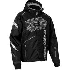 CASTLE X SNOWMOBILE JACKET 2X BLACK