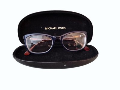 Michael Kors MK247 Eyeglass Frames Brown Burgundy 52-18-135 