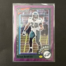 2022 Panini Classics - Legends Brian Dawkins #134 Timeless Tributes Purple /50