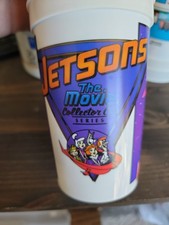 Vintage Jetsons Cup, Jetsons Family Cup Wendys Plastic cups